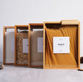 Boîte de rangement en bambou